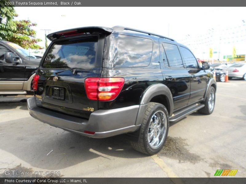 Black / Oak 2003 Toyota Sequoia Limited