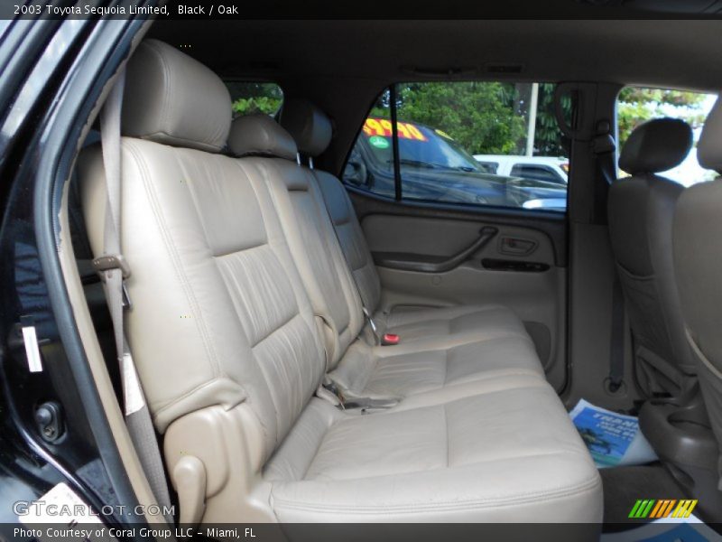 Black / Oak 2003 Toyota Sequoia Limited