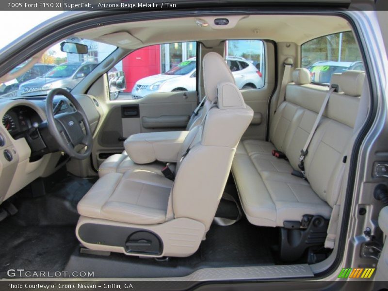 Arizona Beige Metallic / Tan 2005 Ford F150 XL SuperCab