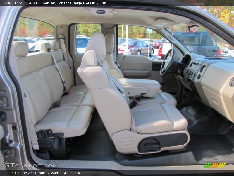 Arizona Beige Metallic / Tan 2005 Ford F150 XL SuperCab