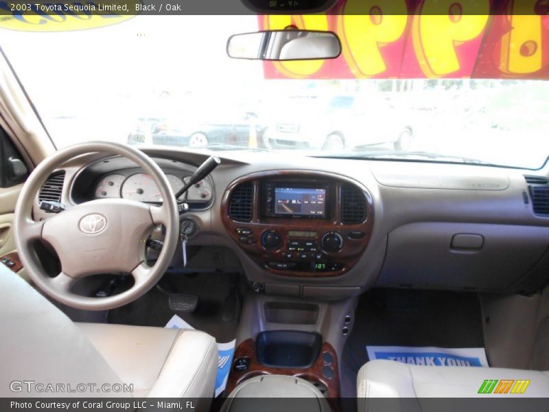 Black / Oak 2003 Toyota Sequoia Limited