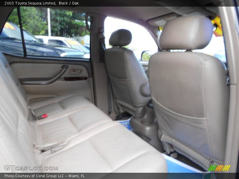 Black / Oak 2003 Toyota Sequoia Limited