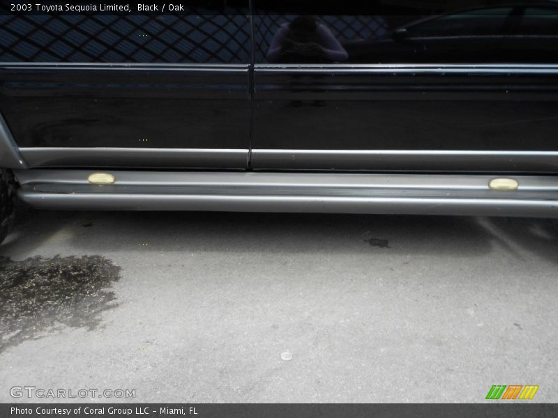 Black / Oak 2003 Toyota Sequoia Limited