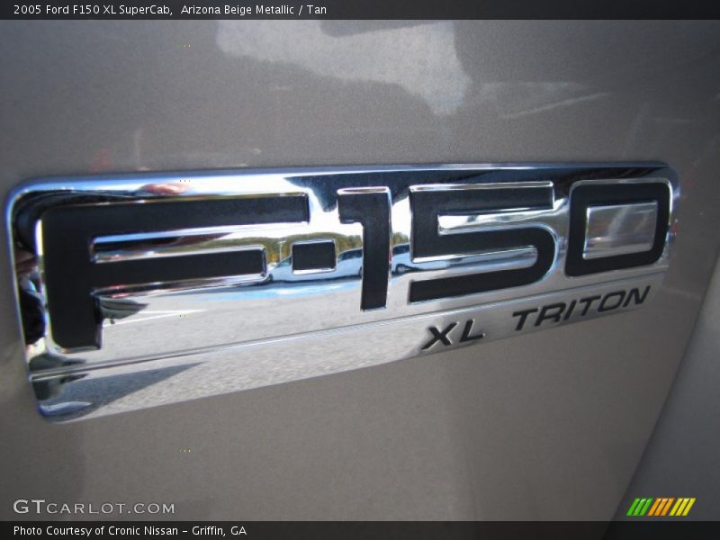 Arizona Beige Metallic / Tan 2005 Ford F150 XL SuperCab