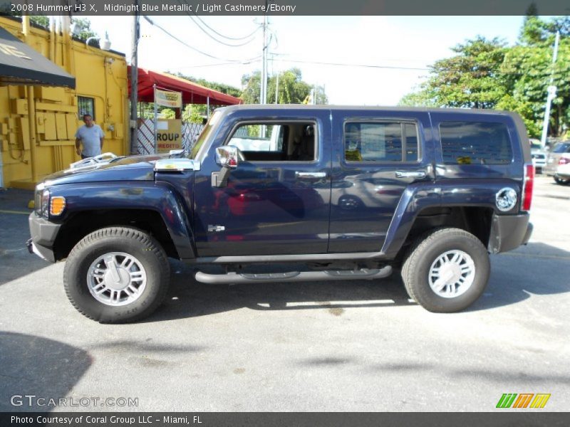  2008 H3 X Midnight Blue Metallic