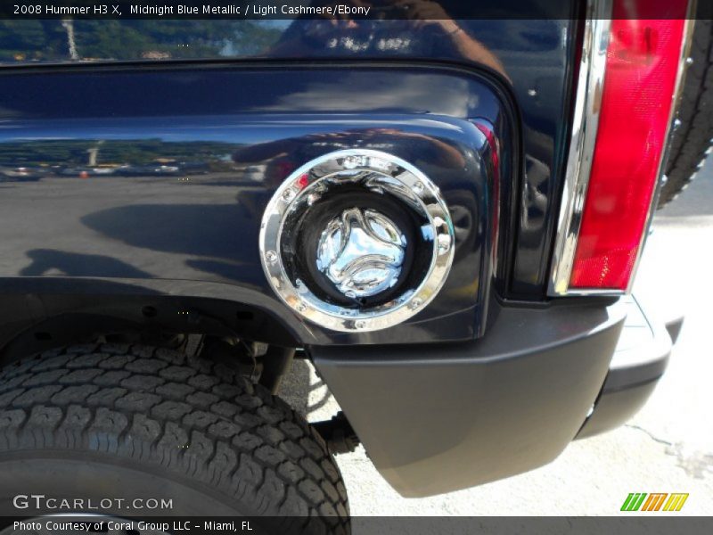 Midnight Blue Metallic / Light Cashmere/Ebony 2008 Hummer H3 X