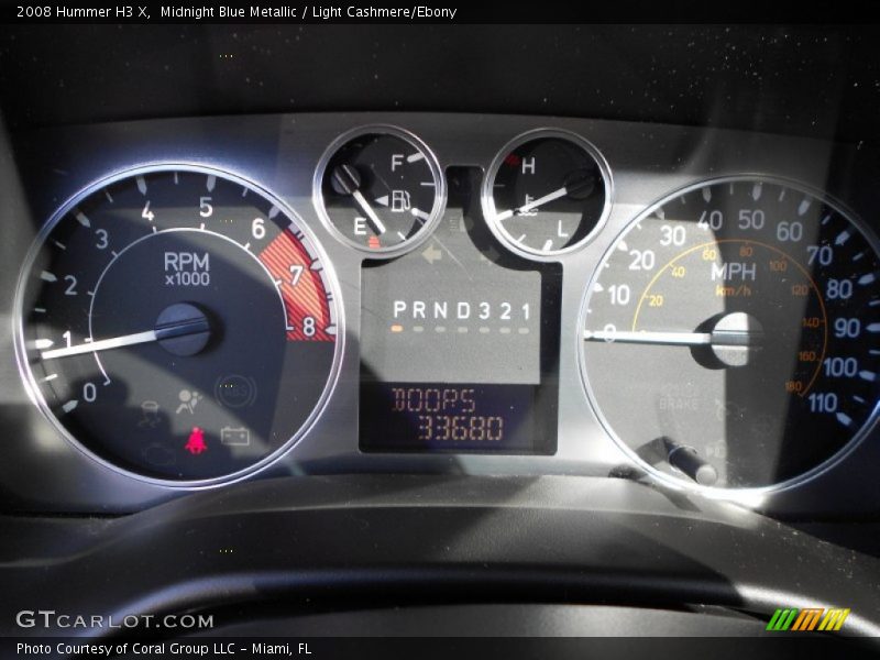  2008 H3 X X Gauges