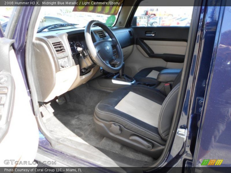  2008 H3 X Light Cashmere/Ebony Interior