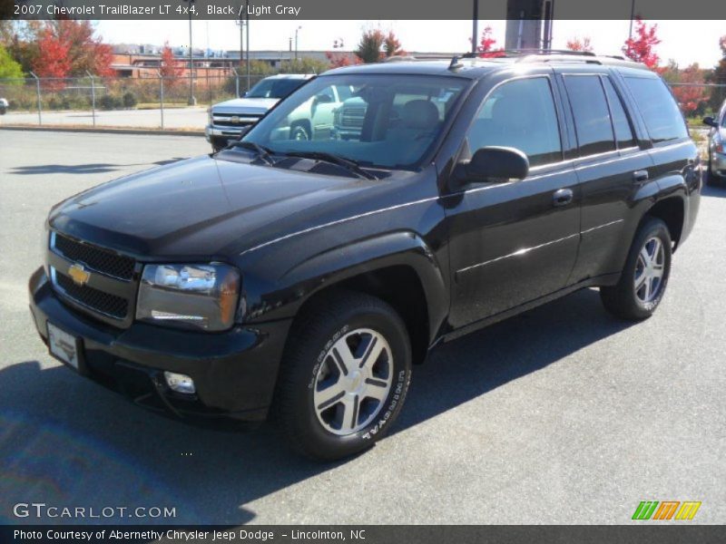 Black / Light Gray 2007 Chevrolet TrailBlazer LT 4x4