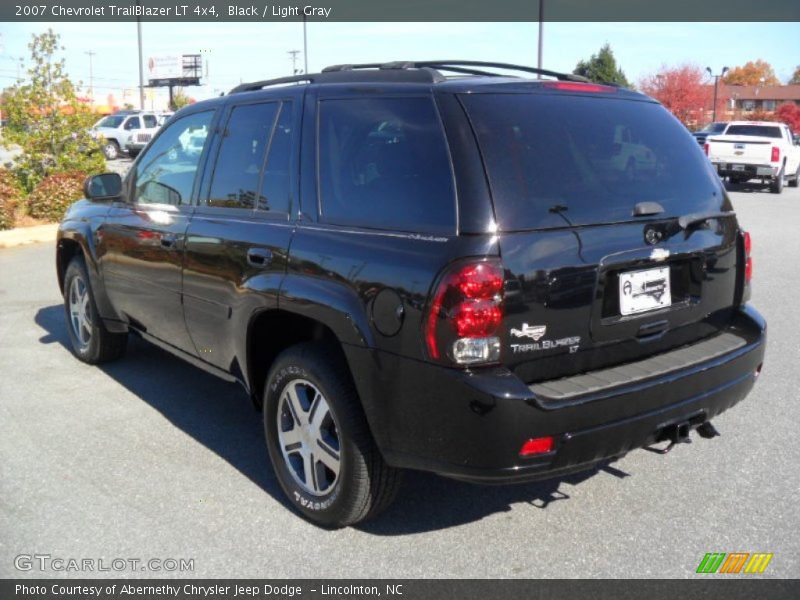 Black / Light Gray 2007 Chevrolet TrailBlazer LT 4x4
