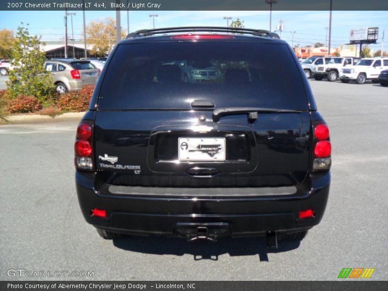 Black / Light Gray 2007 Chevrolet TrailBlazer LT 4x4