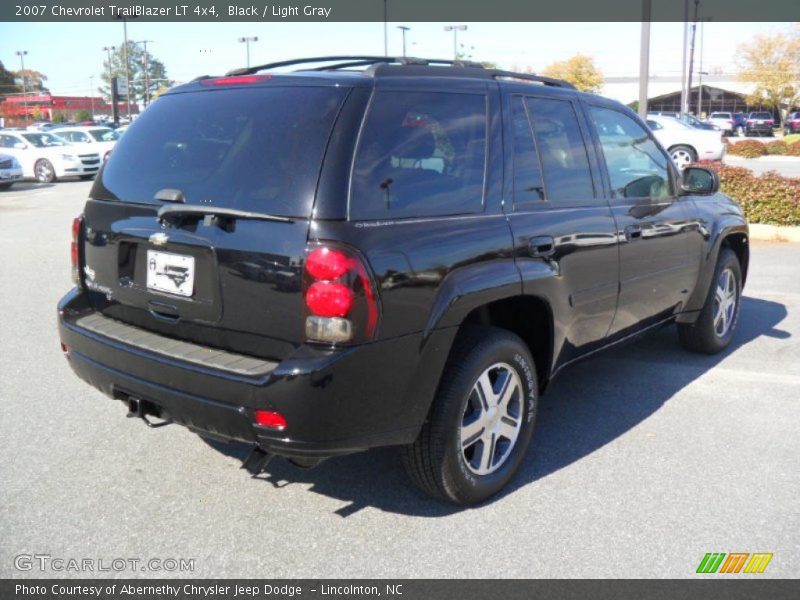 Black / Light Gray 2007 Chevrolet TrailBlazer LT 4x4
