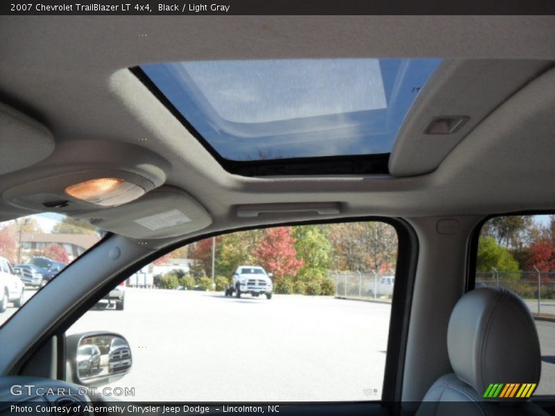 Black / Light Gray 2007 Chevrolet TrailBlazer LT 4x4