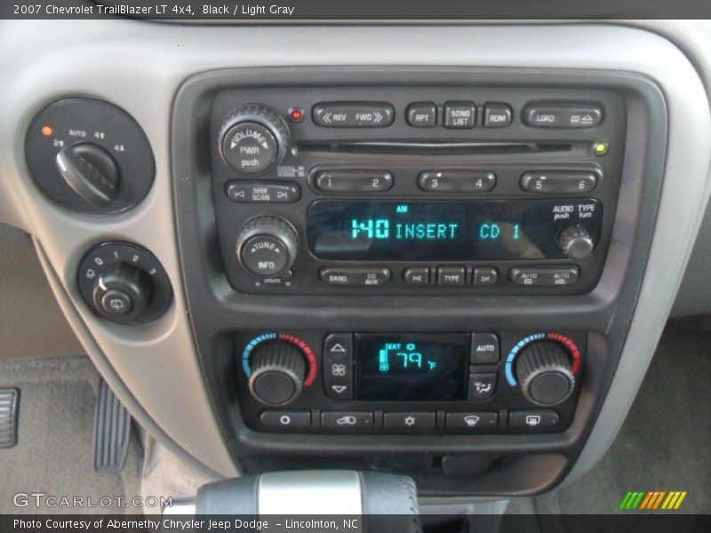 Black / Light Gray 2007 Chevrolet TrailBlazer LT 4x4