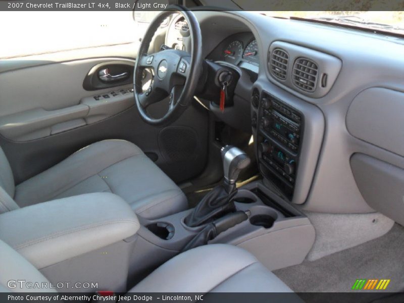 Black / Light Gray 2007 Chevrolet TrailBlazer LT 4x4