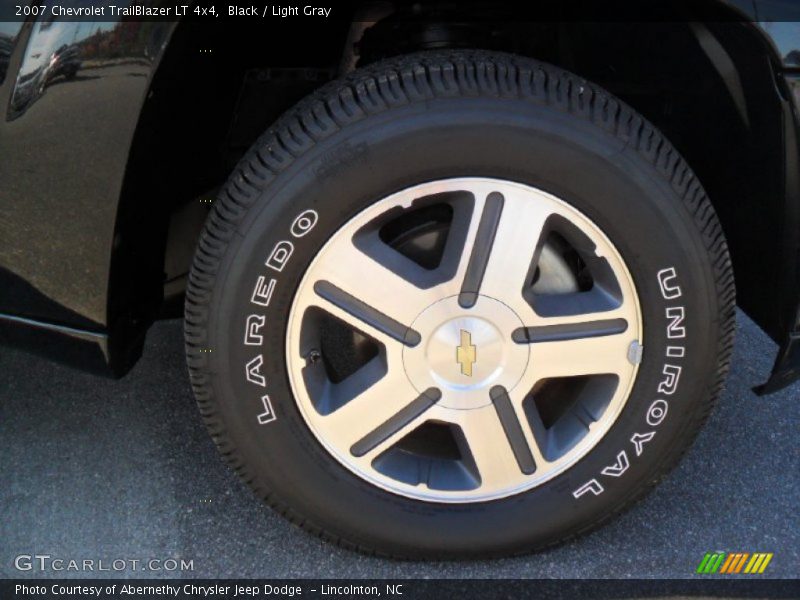 Black / Light Gray 2007 Chevrolet TrailBlazer LT 4x4