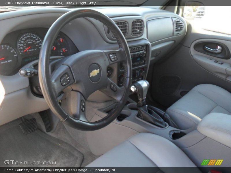 Black / Light Gray 2007 Chevrolet TrailBlazer LT 4x4