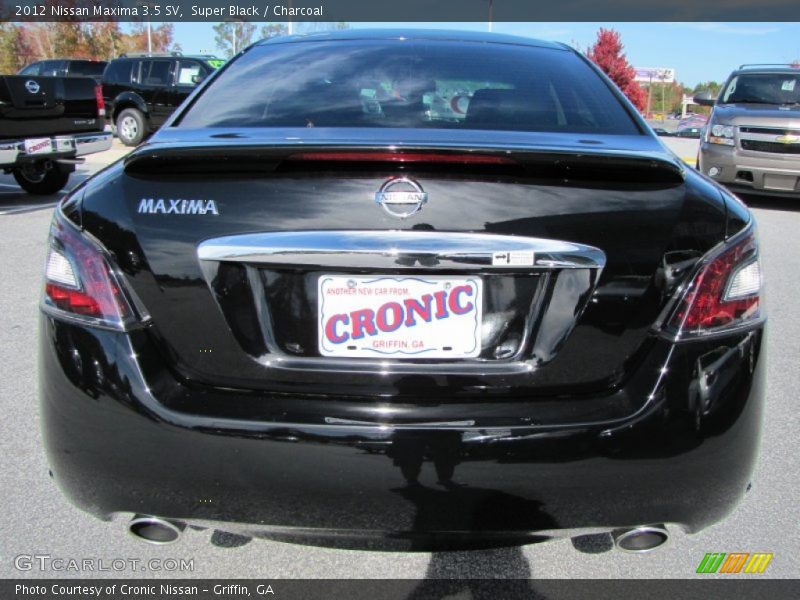 Super Black / Charcoal 2012 Nissan Maxima 3.5 SV