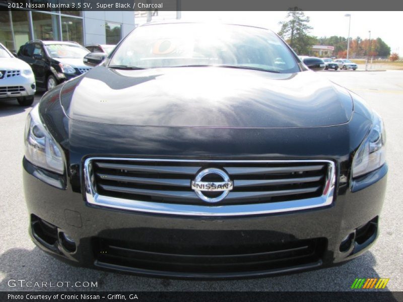 Super Black / Charcoal 2012 Nissan Maxima 3.5 SV