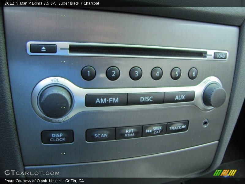 Super Black / Charcoal 2012 Nissan Maxima 3.5 SV