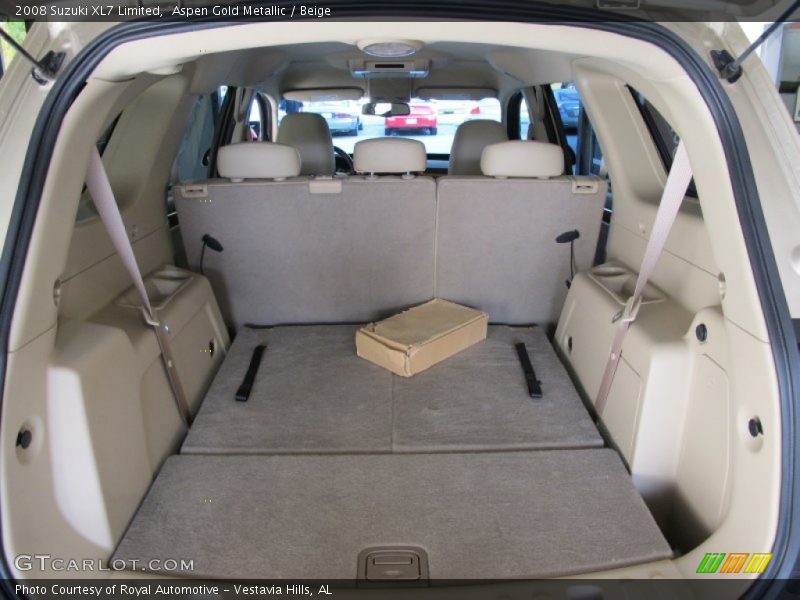 Aspen Gold Metallic / Beige 2008 Suzuki XL7 Limited