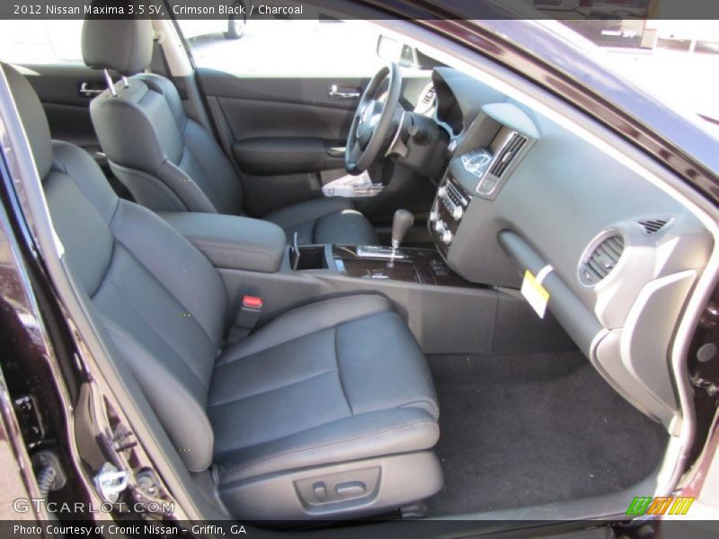 Crimson Black / Charcoal 2012 Nissan Maxima 3.5 SV