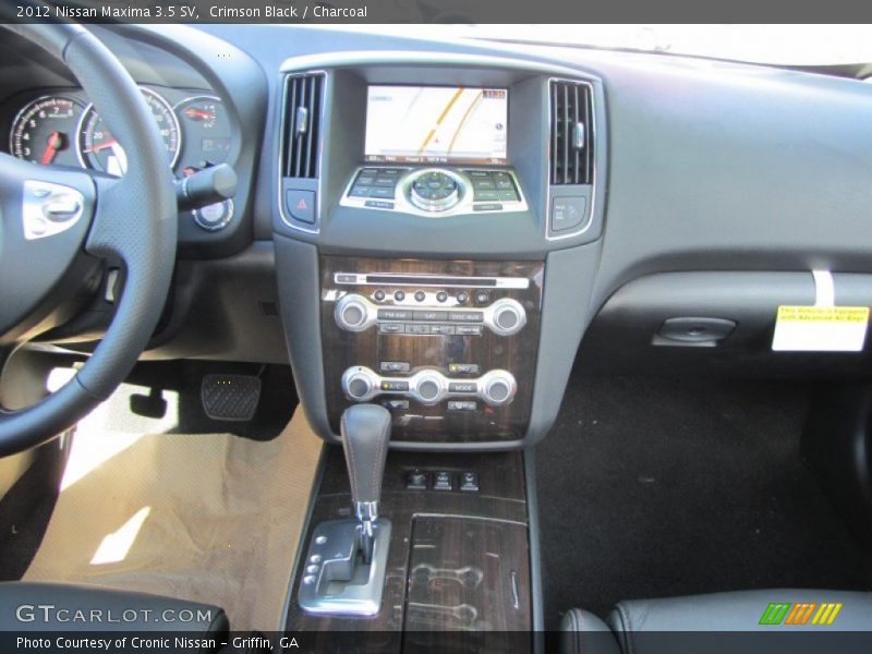 Crimson Black / Charcoal 2012 Nissan Maxima 3.5 SV