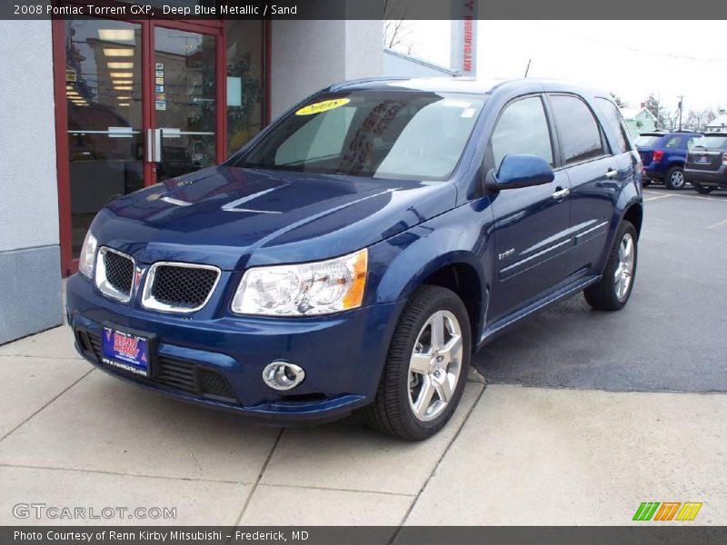Deep Blue Metallic / Sand 2008 Pontiac Torrent GXP