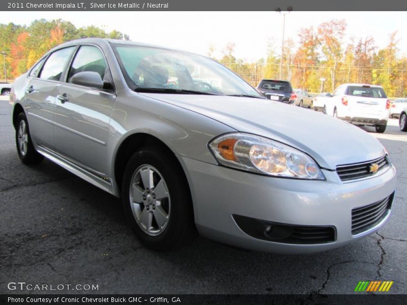 Silver Ice Metallic / Neutral 2011 Chevrolet Impala LT