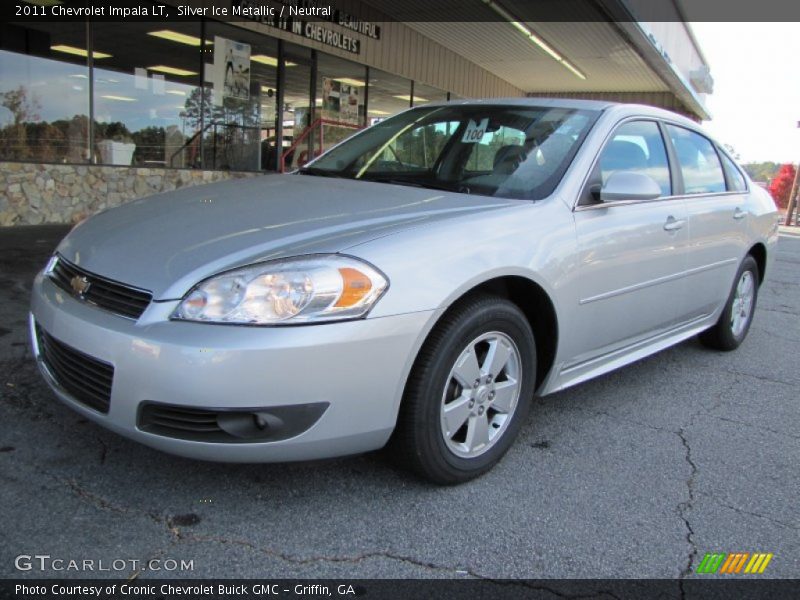 Silver Ice Metallic / Neutral 2011 Chevrolet Impala LT