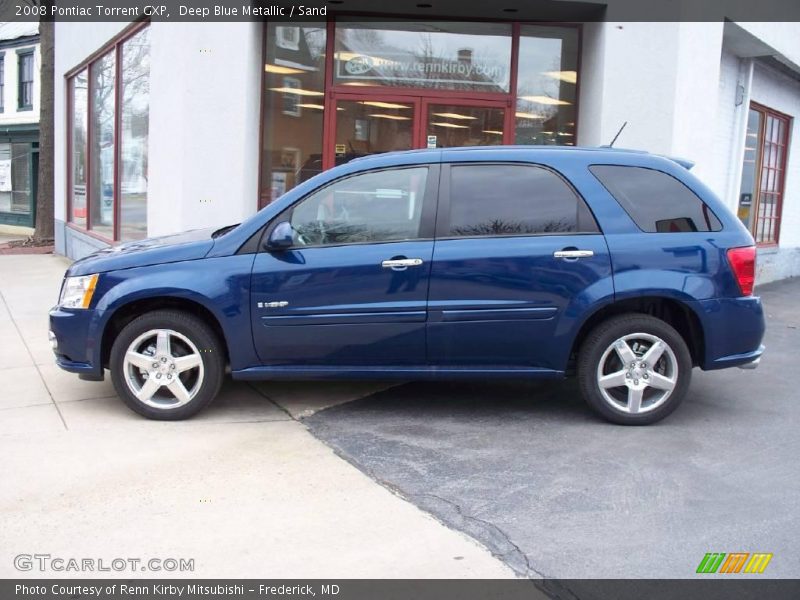 Deep Blue Metallic / Sand 2008 Pontiac Torrent GXP