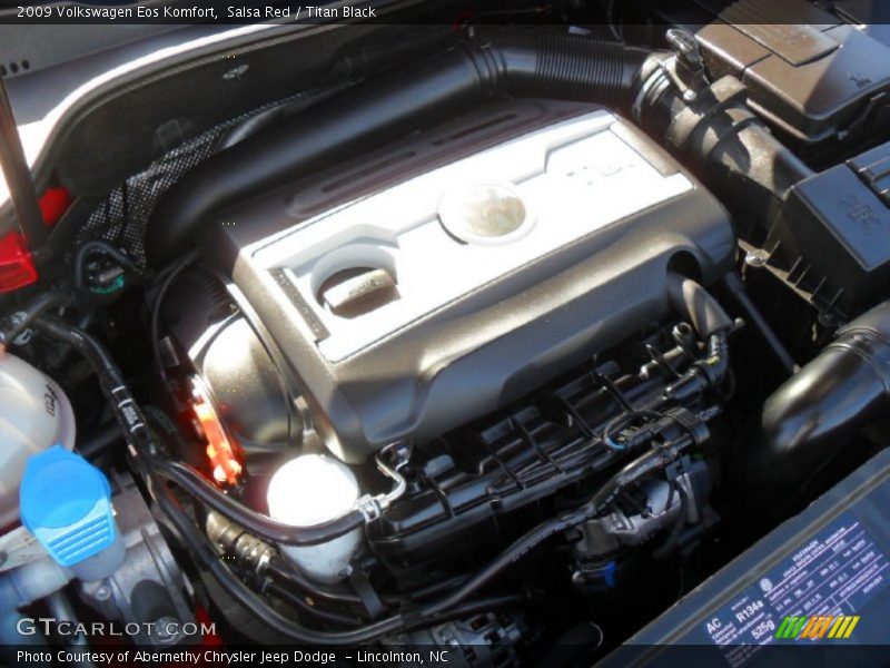 Salsa Red / Titan Black 2009 Volkswagen Eos Komfort