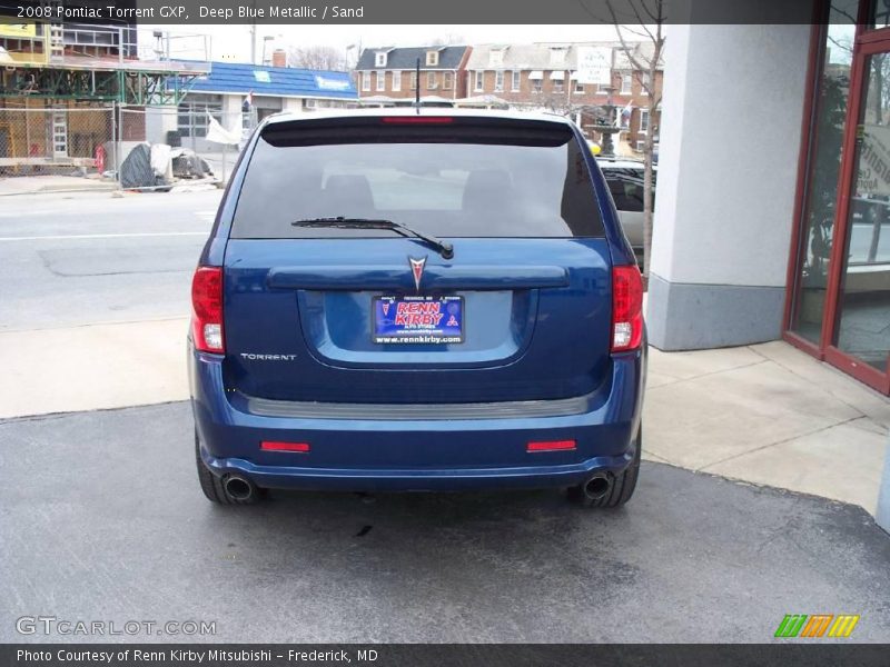 Deep Blue Metallic / Sand 2008 Pontiac Torrent GXP