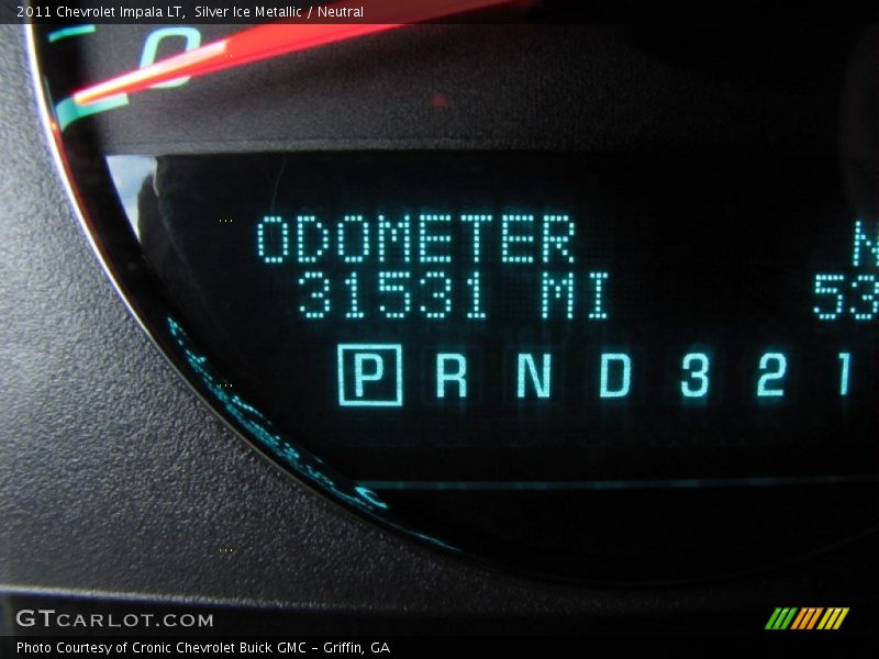 Silver Ice Metallic / Neutral 2011 Chevrolet Impala LT