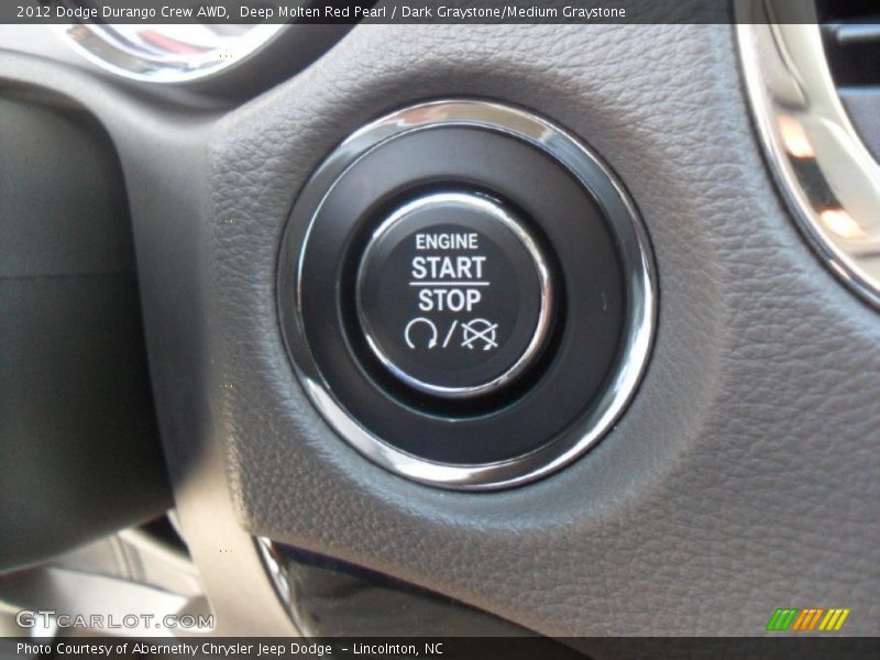 Controls of 2012 Durango Crew AWD