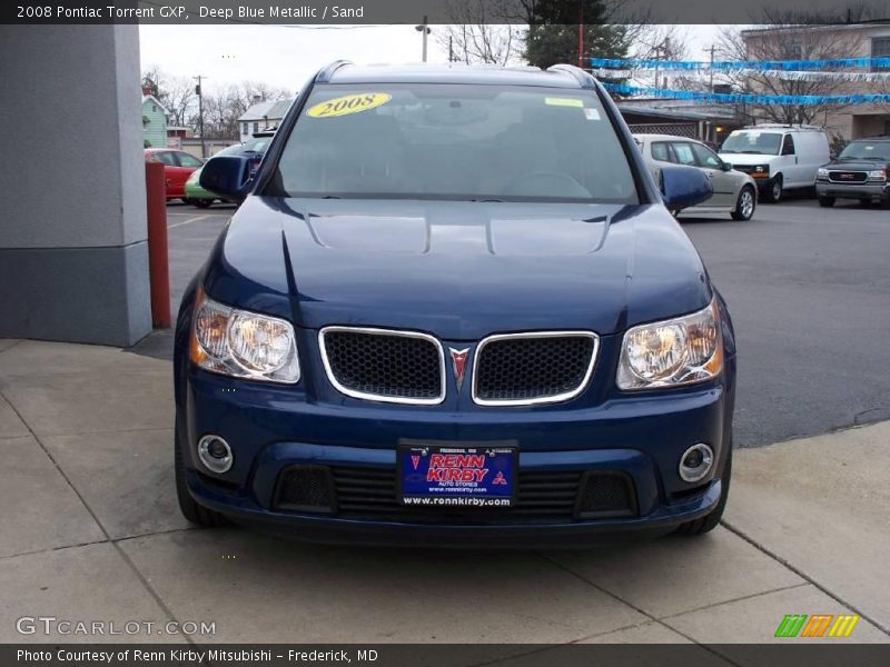 Deep Blue Metallic / Sand 2008 Pontiac Torrent GXP