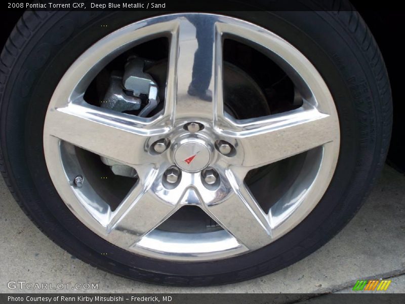 Deep Blue Metallic / Sand 2008 Pontiac Torrent GXP