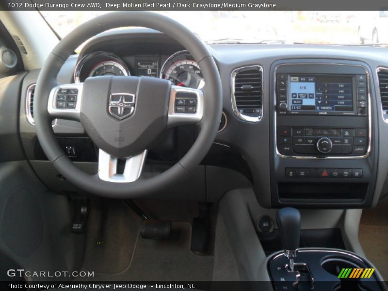 Dashboard of 2012 Durango Crew AWD