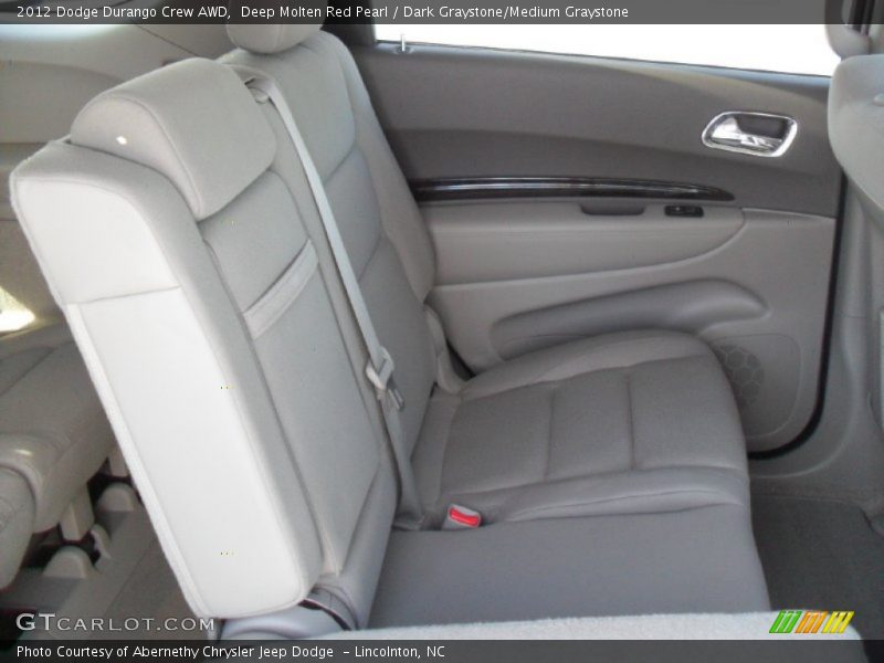  2012 Durango Crew AWD Dark Graystone/Medium Graystone Interior