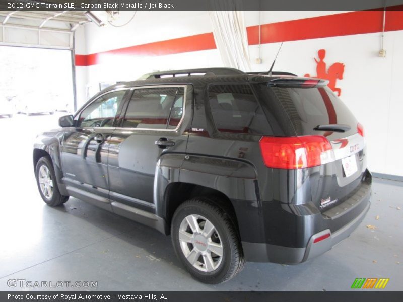 Carbon Black Metallic / Jet Black 2012 GMC Terrain SLE