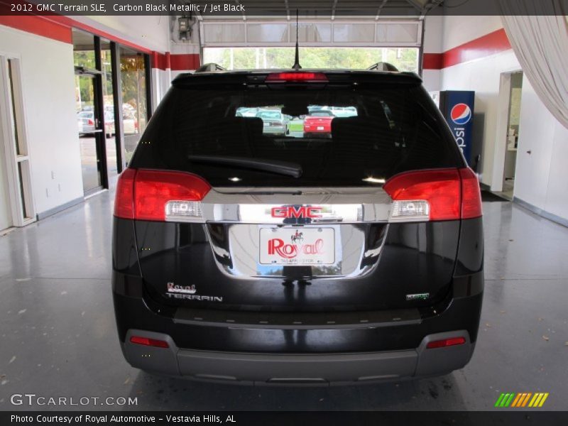 Carbon Black Metallic / Jet Black 2012 GMC Terrain SLE