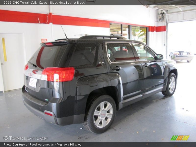 Carbon Black Metallic / Jet Black 2012 GMC Terrain SLE