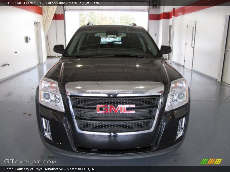 Carbon Black Metallic / Jet Black 2012 GMC Terrain SLE