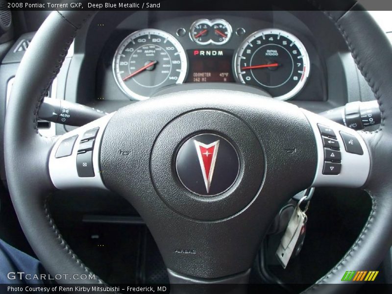 Deep Blue Metallic / Sand 2008 Pontiac Torrent GXP