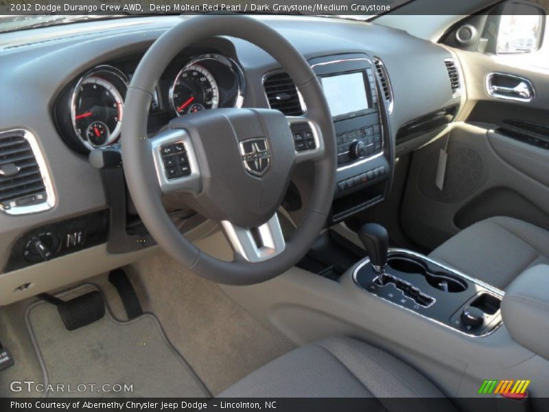 Dark Graystone/Medium Graystone Interior - 2012 Durango Crew AWD 