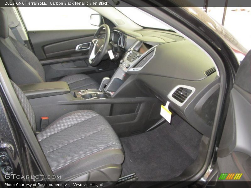 Carbon Black Metallic / Jet Black 2012 GMC Terrain SLE