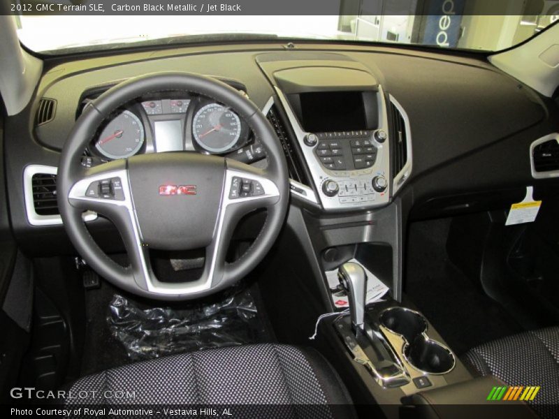 Carbon Black Metallic / Jet Black 2012 GMC Terrain SLE