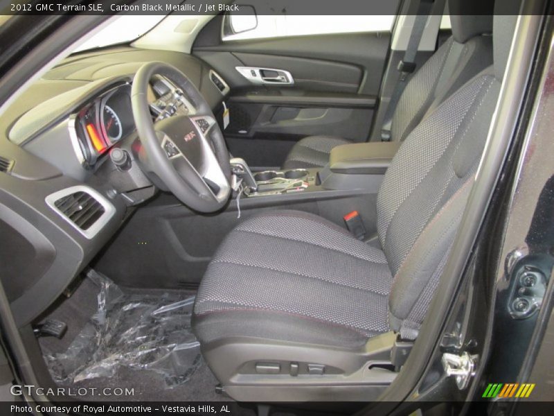 Carbon Black Metallic / Jet Black 2012 GMC Terrain SLE