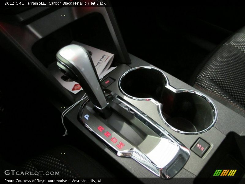 Carbon Black Metallic / Jet Black 2012 GMC Terrain SLE
