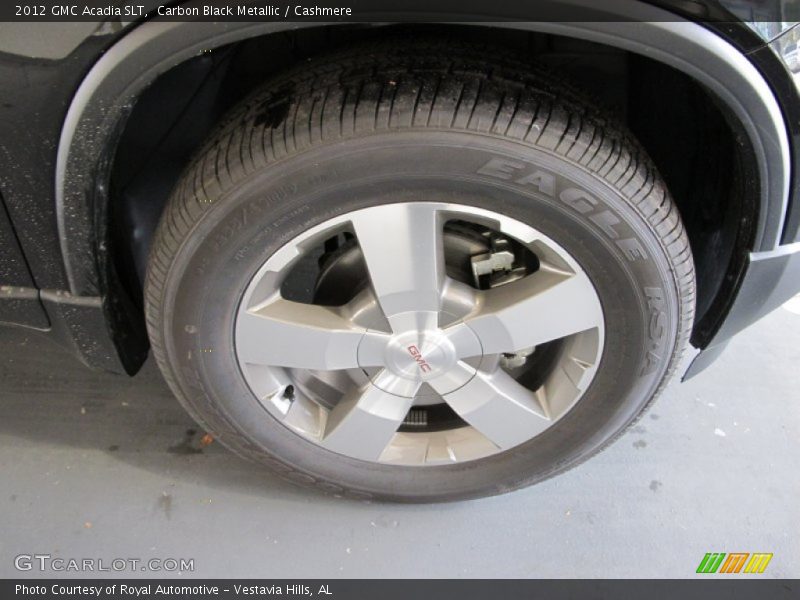 Carbon Black Metallic / Cashmere 2012 GMC Acadia SLT